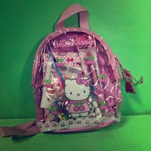 Little hello kitty backpack